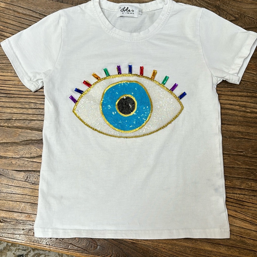 Girls Tshirt - Lola & The Boys size 8